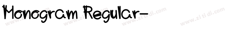 Monogram Regular字体转换 Monogram Regular字体转换